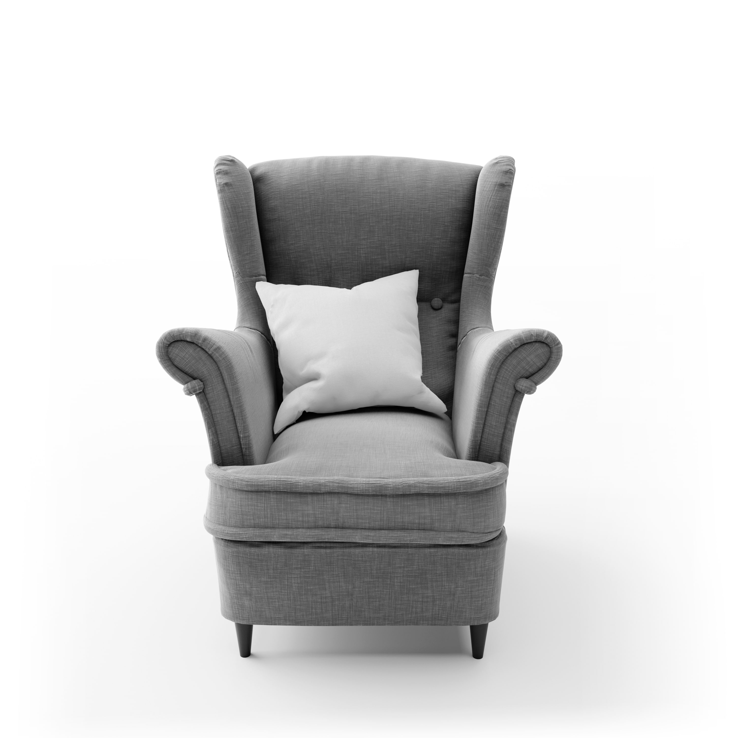Faux Velvet Sofa